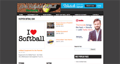 Desktop Screenshot of girlsfastpitchsoftball.org